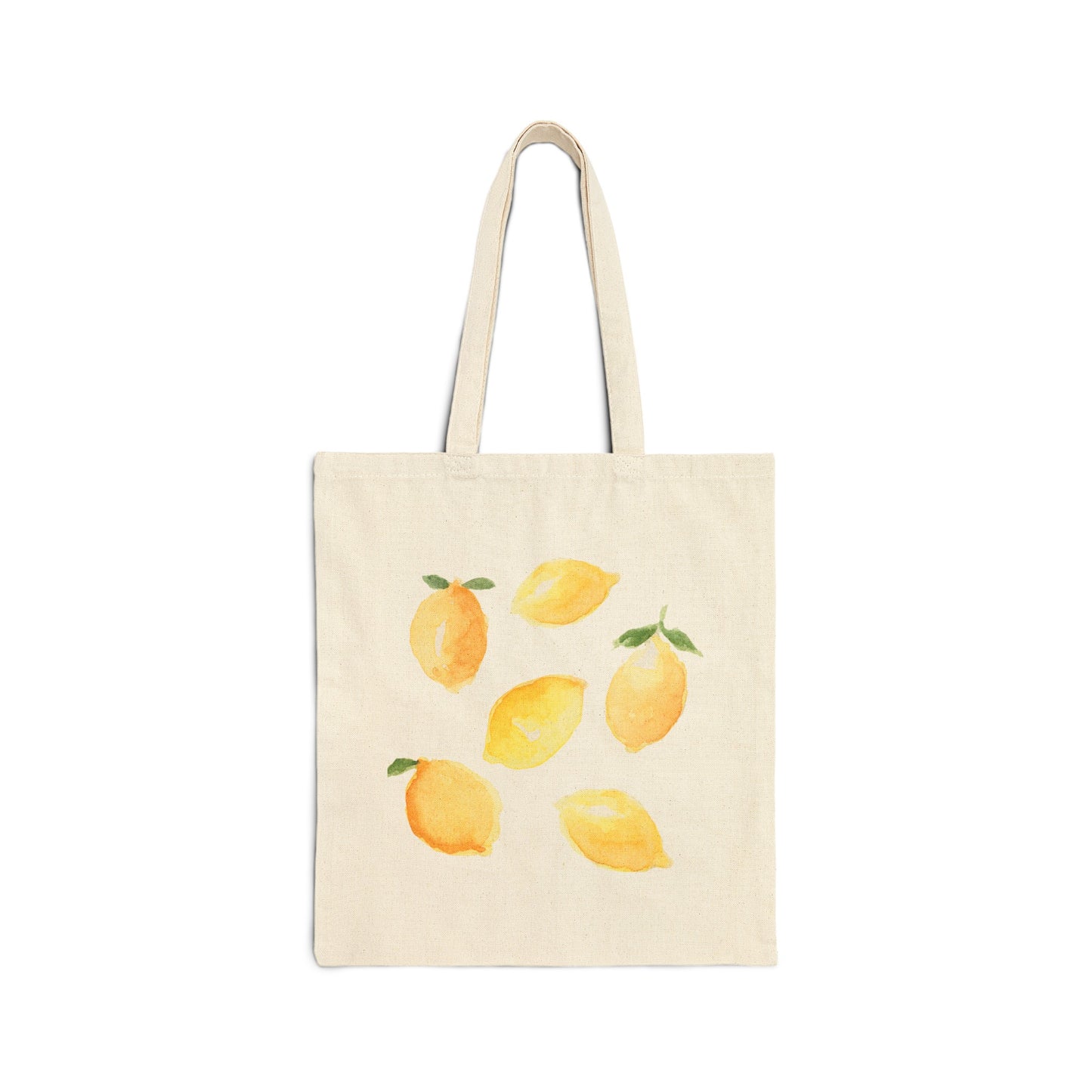Lemon Canvas Tote Bag