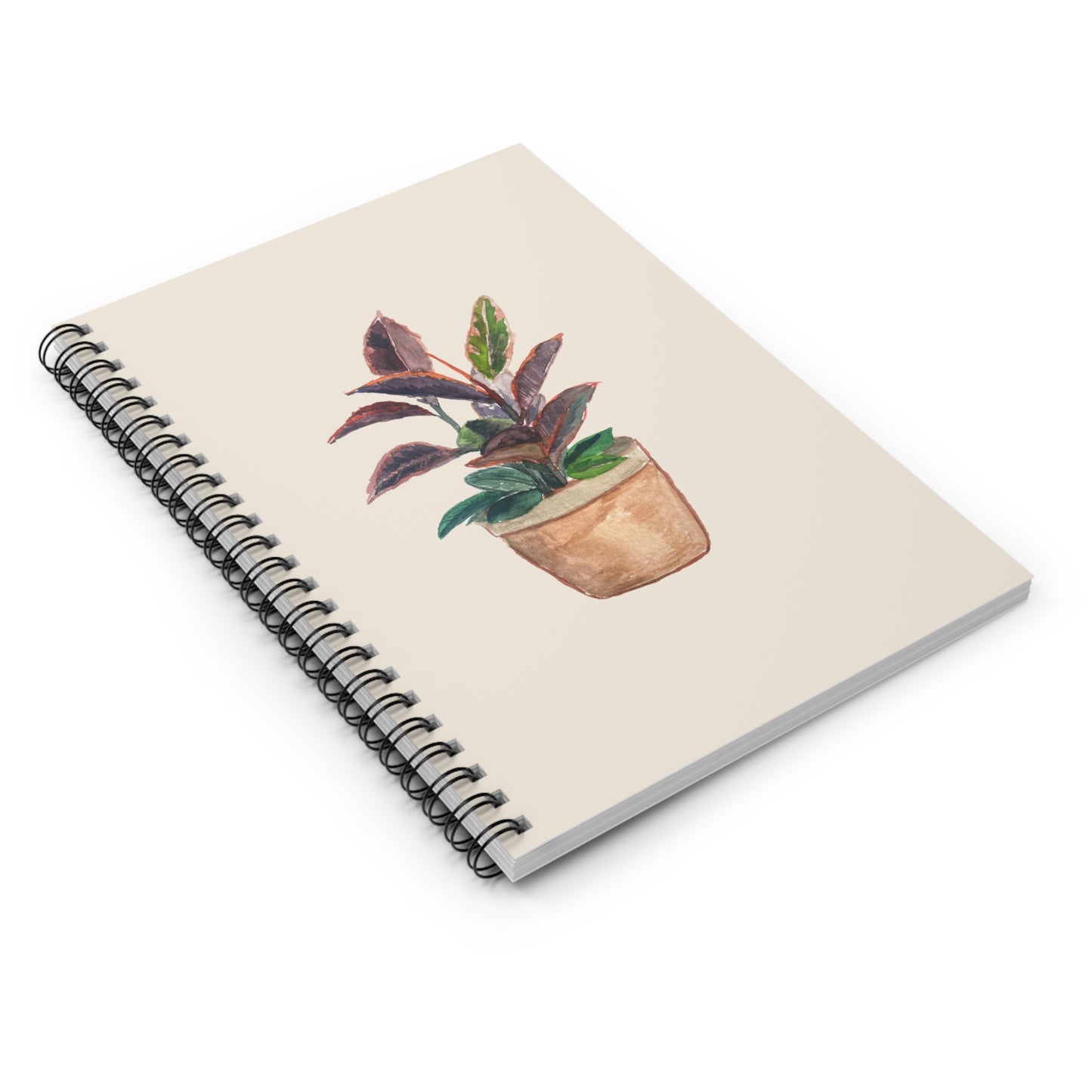 Plant Spiral Notebook - Ruled Line