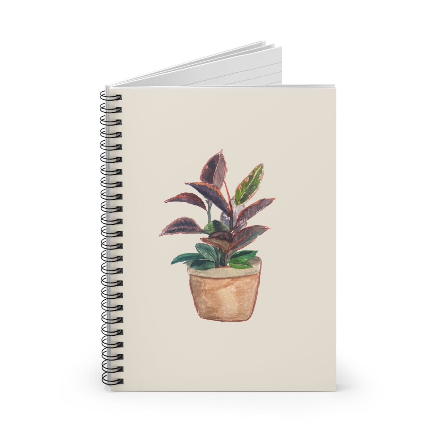 Plant Spiral Notebook - Ruled Line