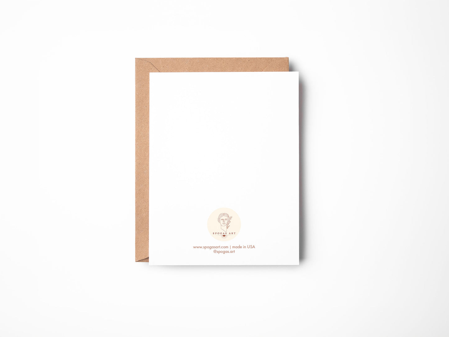 Modern Floral Valentine’s Day card
