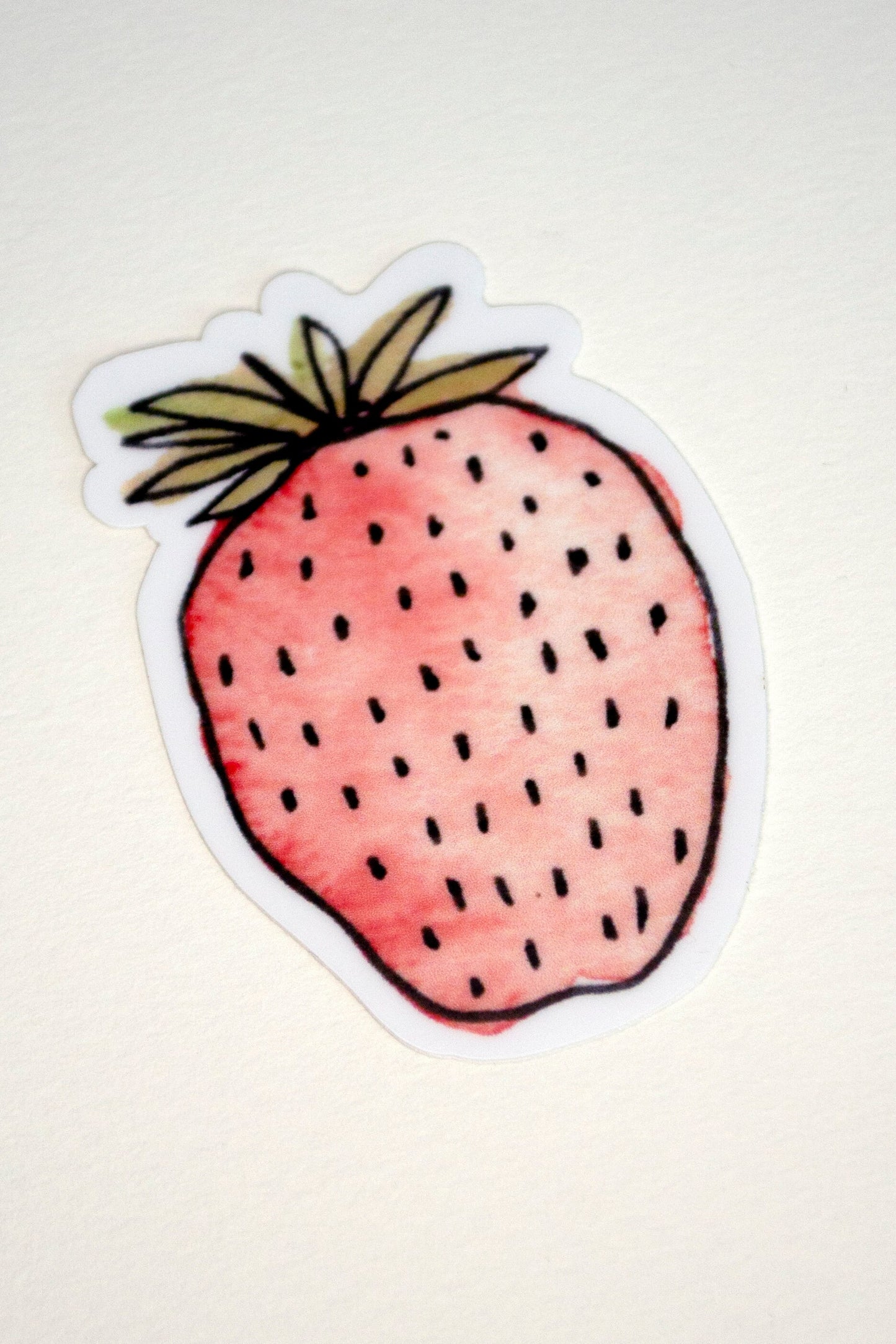 Strawberry Vinyl Sticker - 2" Vinyl Decal - Waterproof Weatherproof Sticker - Laptop Sticker - Water Bottle Sticker