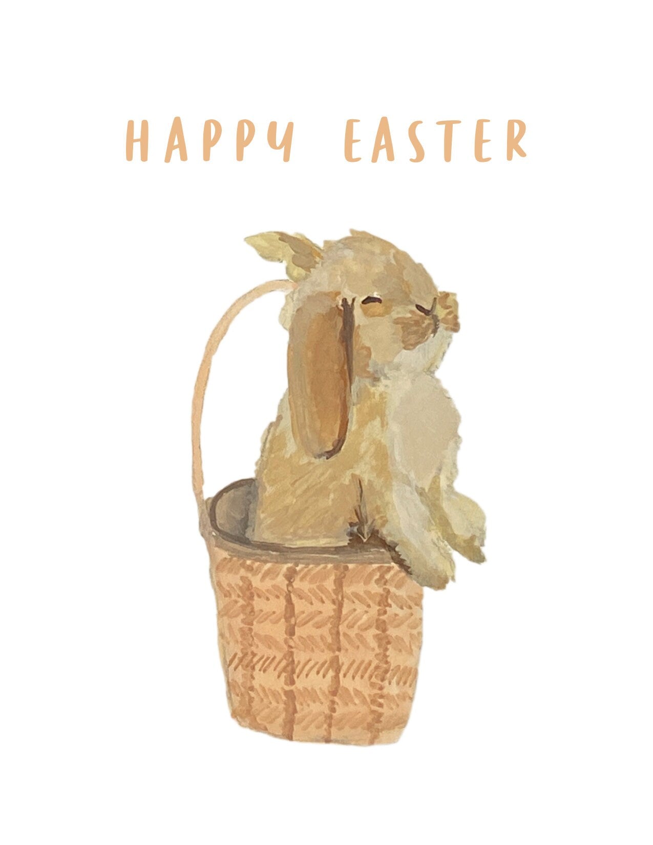 Easter Card Variety Pack (6 pack)- Spring Greeting Cards - Handmade Easter Cards - Card with Envelope - Kraft Envelope - Eco-Friendly Cards