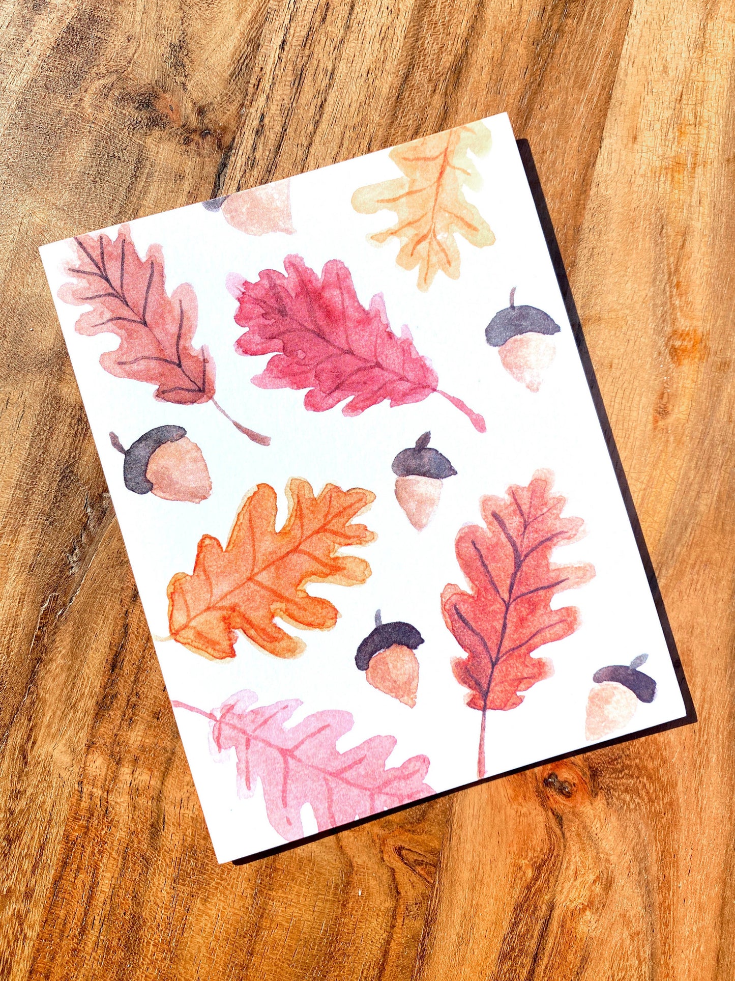 Autumn Leaves Greeting Card