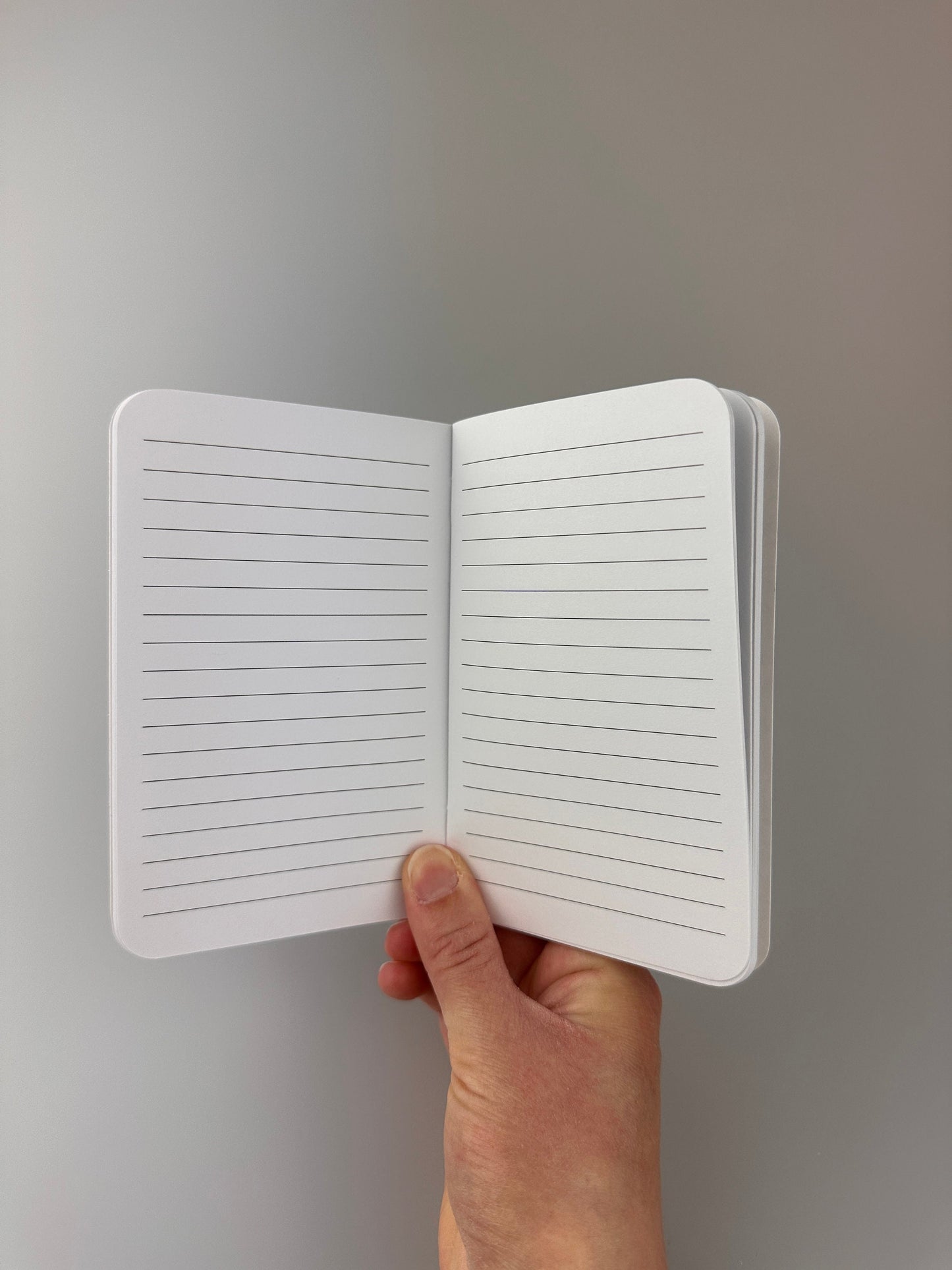 Modern Floral Pocket Notebook - Mini Journal - Lined notebook - Field Notes