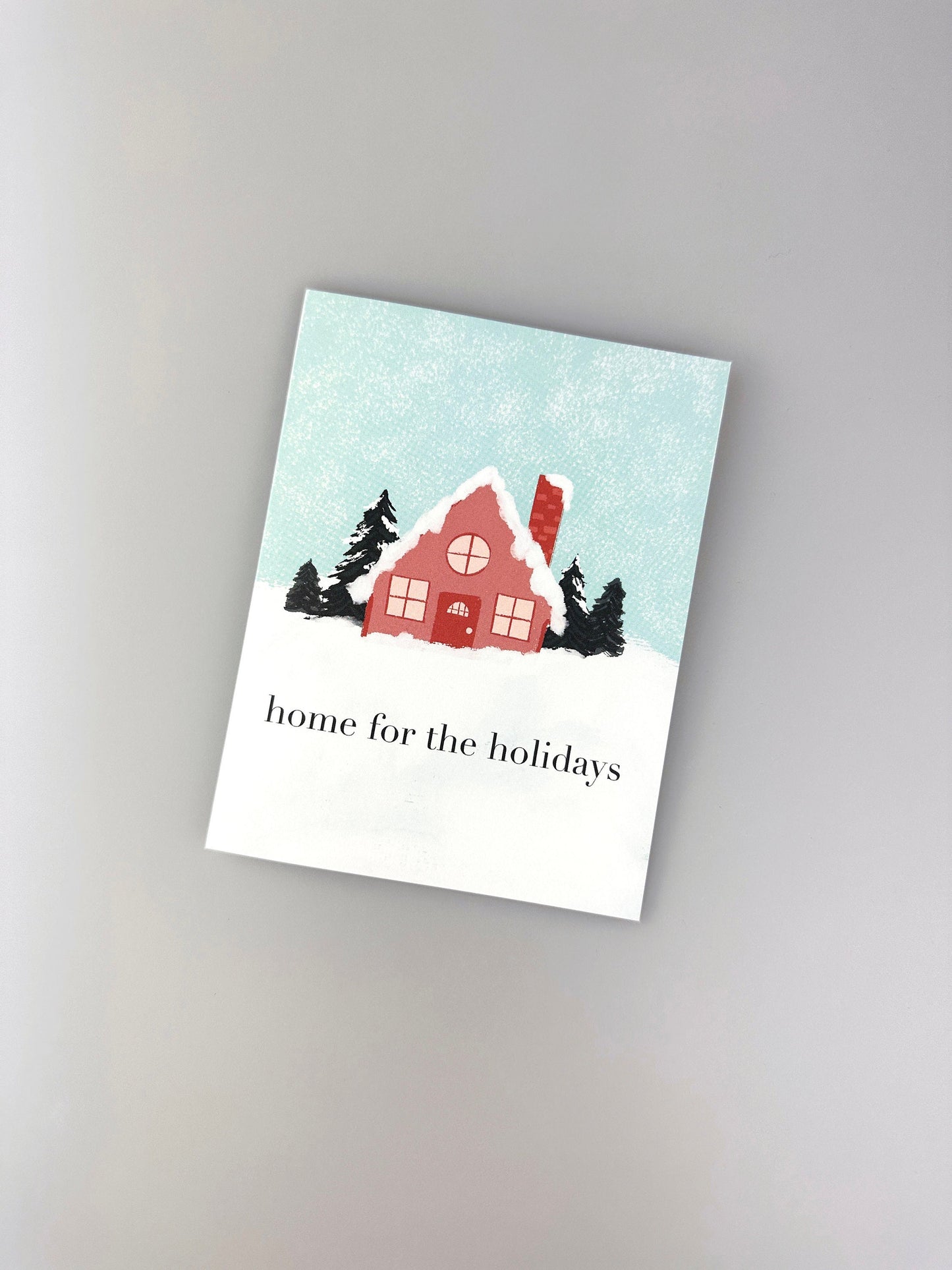 Home for the Holidays Greeting Card - Holiday Card - Christmas Card