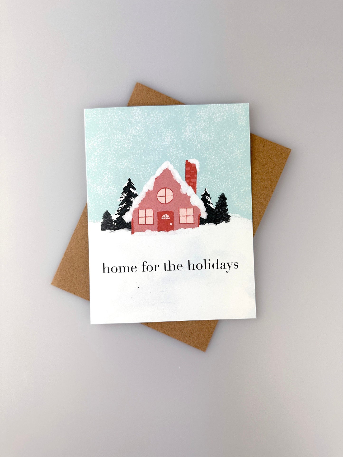 Home for the Holidays Greeting Card - Holiday Card - Christmas Card
