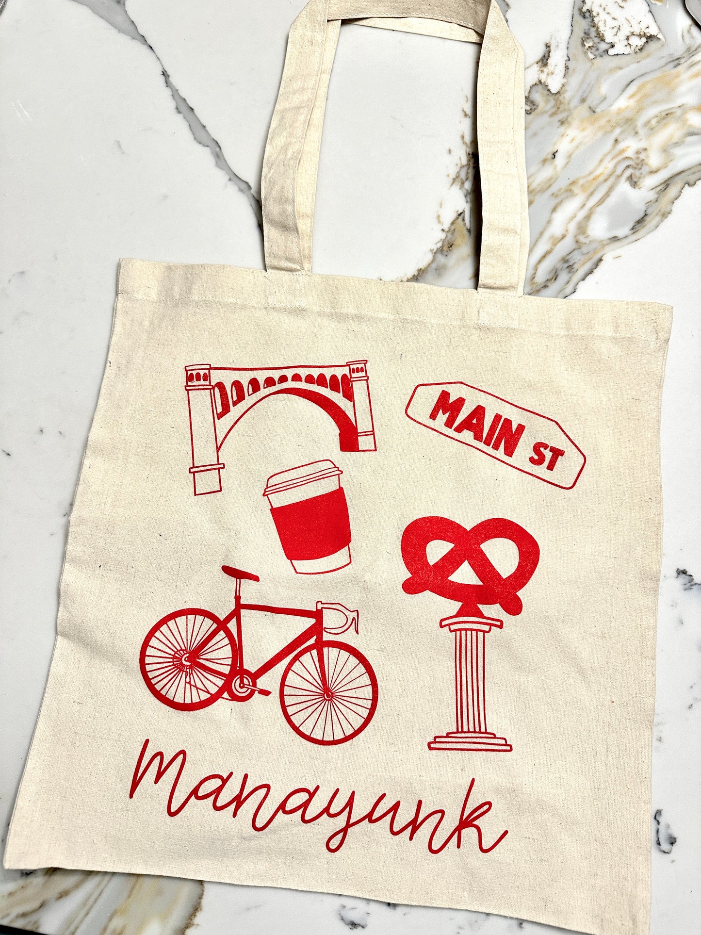 Manayunk Philly Tote Bag