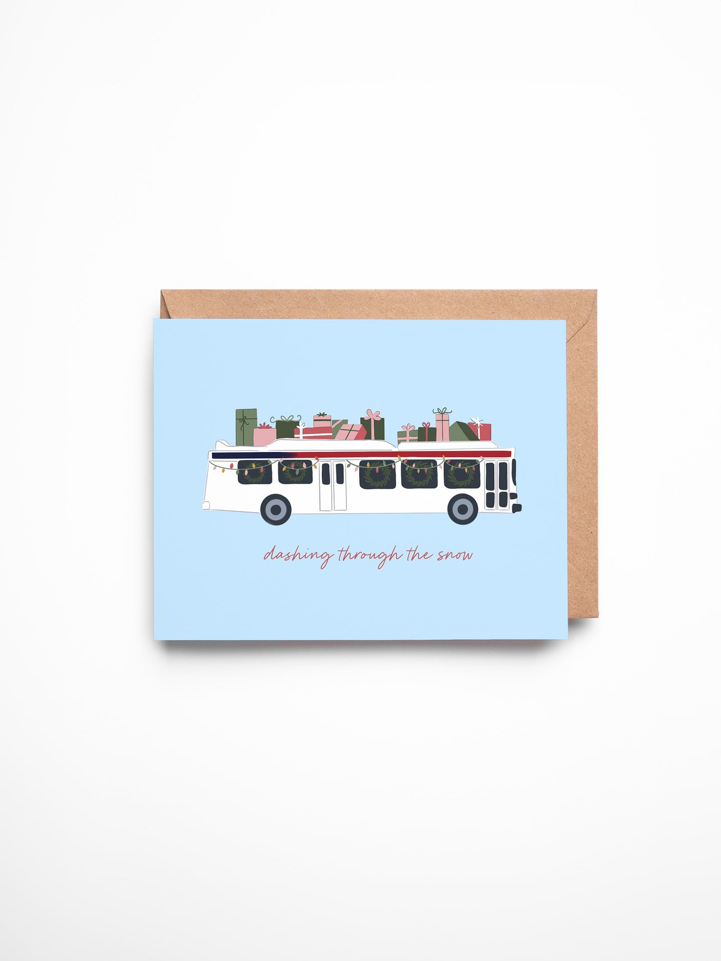 Septa Philly Christmas Card